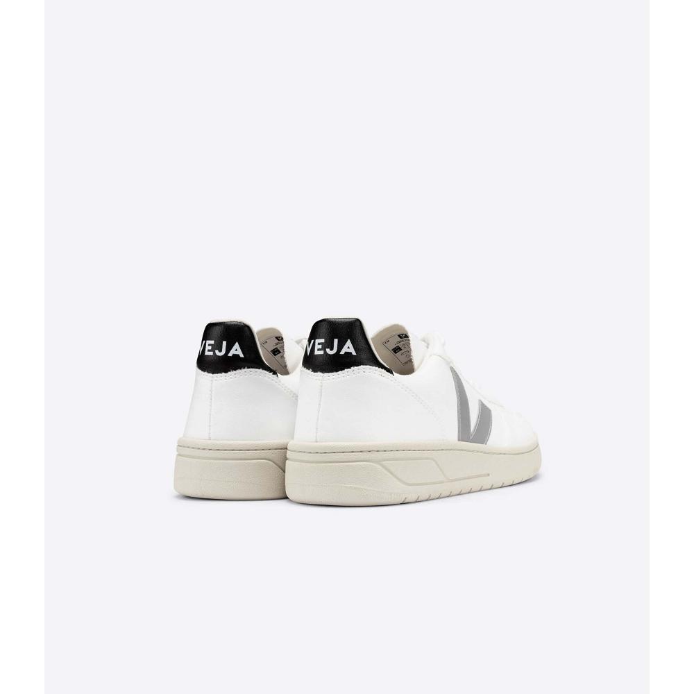 Veja V-10 CWL WHITE OXFORD Sneakers Heren White/Grey/Black | BE 327BEX